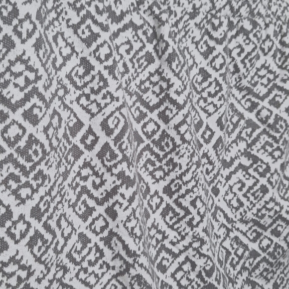 Loft XS Grey and White Patterned Skirt - Picture 3 of 4